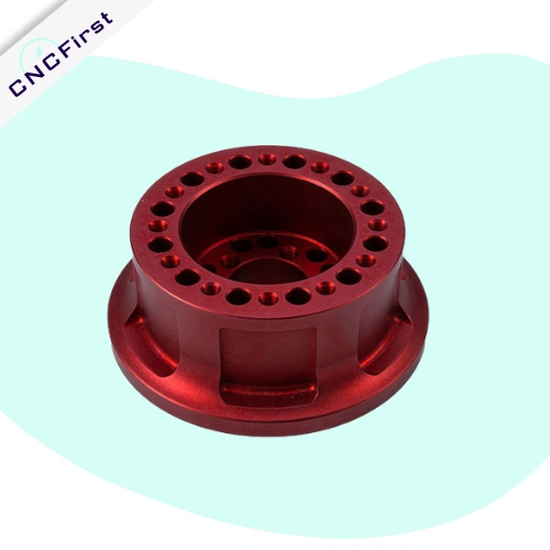 anodized part