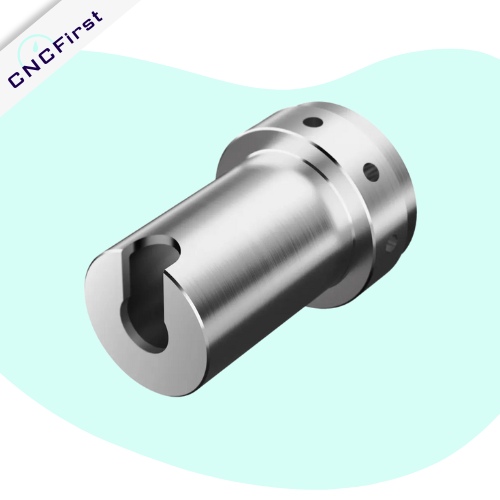 polished stainless steel part