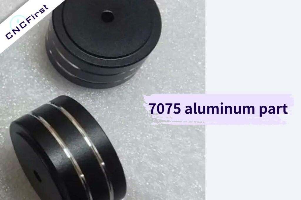 7075 aluminum part